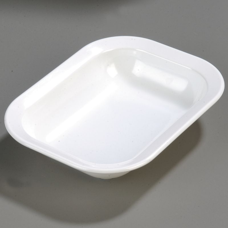 DISH BAKER MELAMINE WHITE 28 OZ