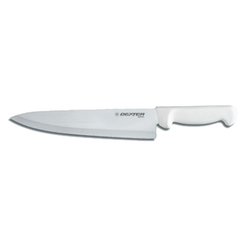 KNIFE COOK WHITE HANDLE 10"
