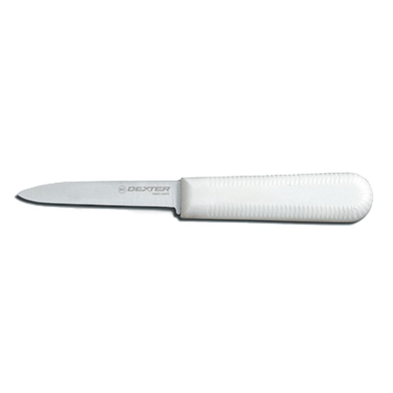 KNIFE*PARING WHITE HANDLE 3.25"