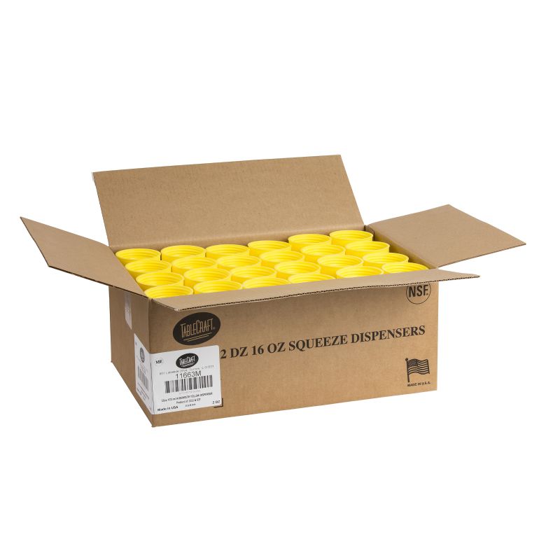 SQUEEZE BOTTLE MUSTARD 16 OZ