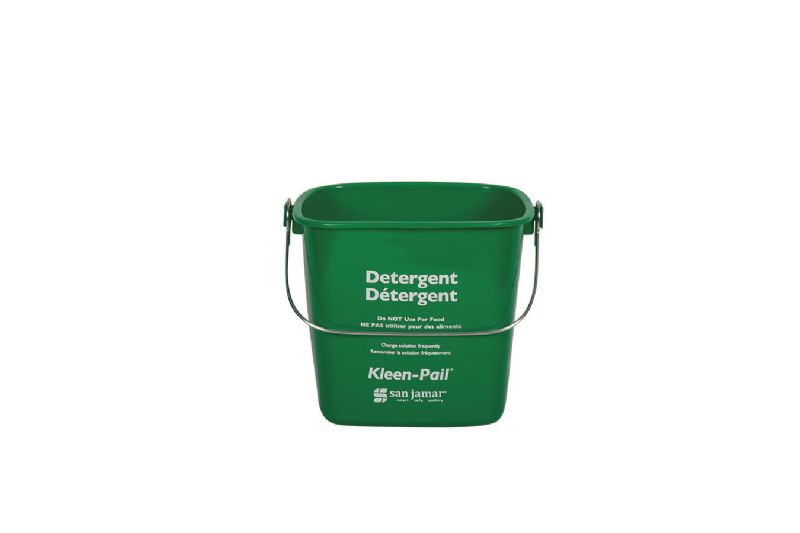 PAIL FOR SANITIZER GREEN 3 QT