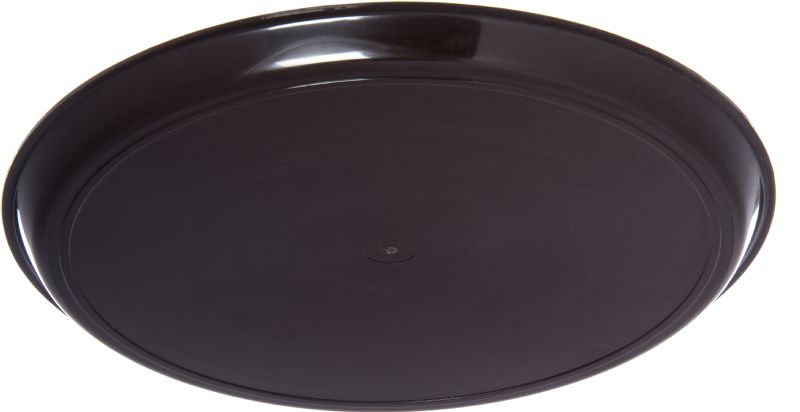 TRAY SERVING ROUND BROWN 14"