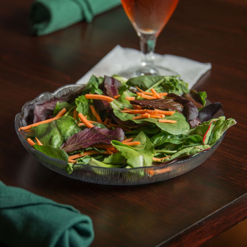 PLATE SALAD SOUP 23.9OZ CLEAR