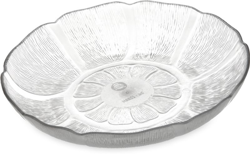 PLATE SALAD SOUP 23.9OZ CLEAR
