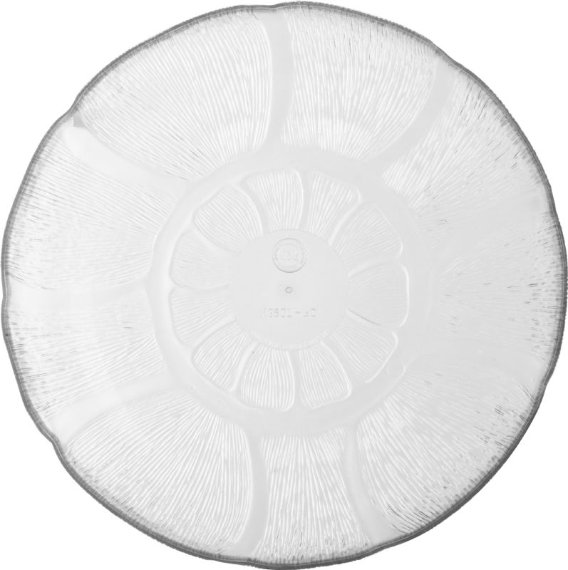 PLATE SALAD SOUP 23.9OZ CLEAR