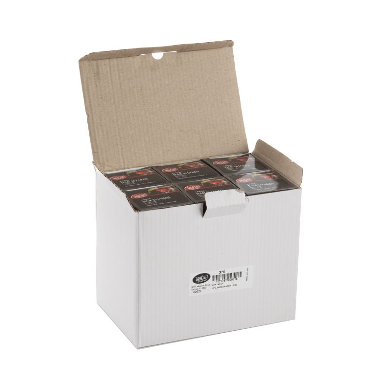 SHAKER BAR S/S 16 OZ 3 PC