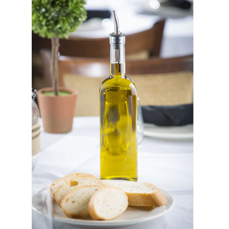 BOTTLE OLIVE OIL W/POURER