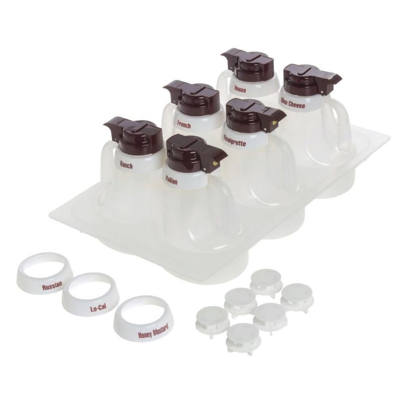 DISPENSER SET MAROON TOP 1 SET