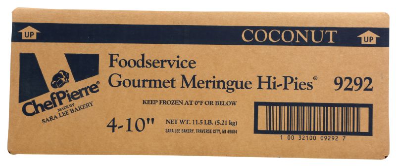 PIE COCONUT MERINGUE GOURMET