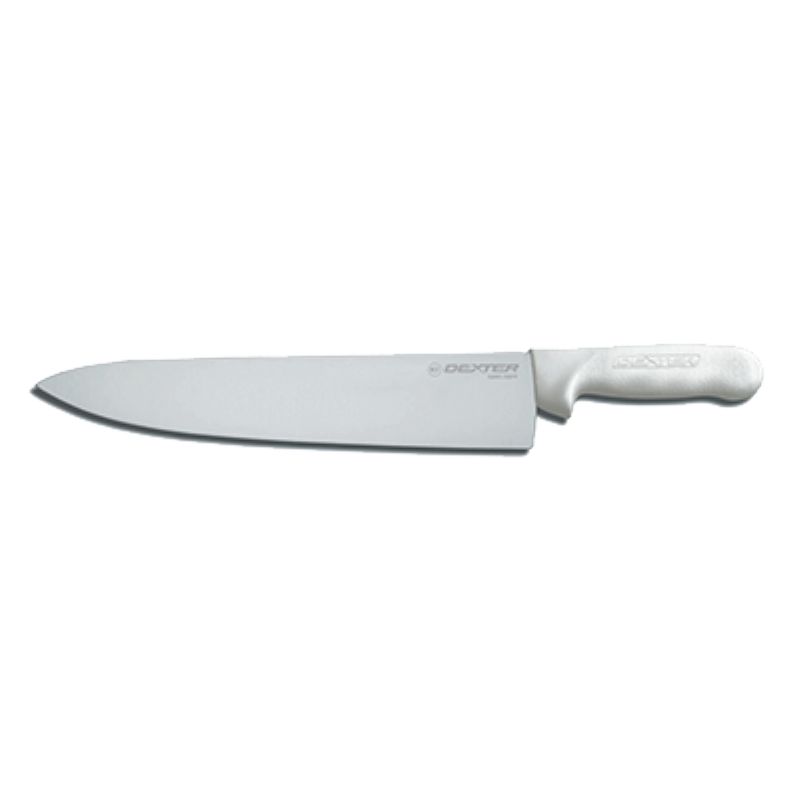 KNIFE CHEF WHITE POLY HANDLE 12"