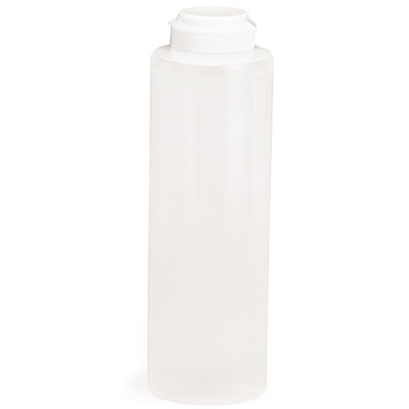 BOTTLE SQUEEZE HINGED LID 12 OZ