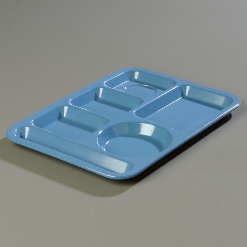 TRAY MELAMINE LH SANDSHADE HVY 6COMP