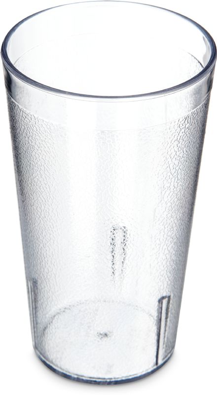 TUMBLER PLASTIC STACK CLEAR 12OZ