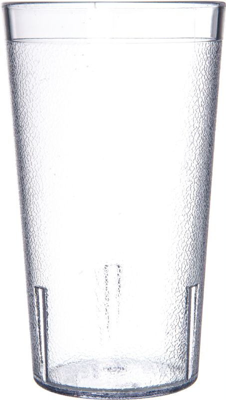 TUMBLER PLASTIC STACK CLEAR 12OZ