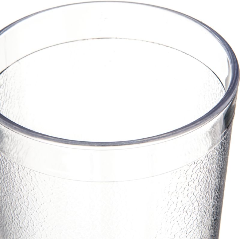 TUMBLER PLASTIC STACK CLEAR 12OZ