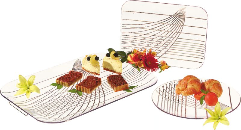TRAY CLEAR FESTIVAL 22X16
