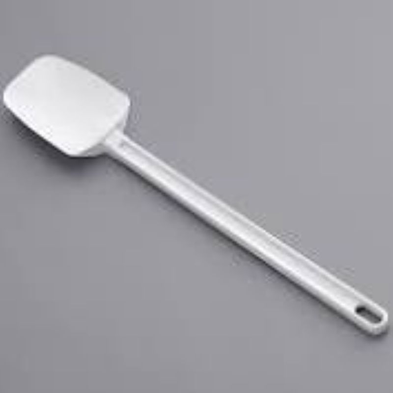 SPATULA SPOON SHAPED WHITE 16.5" 