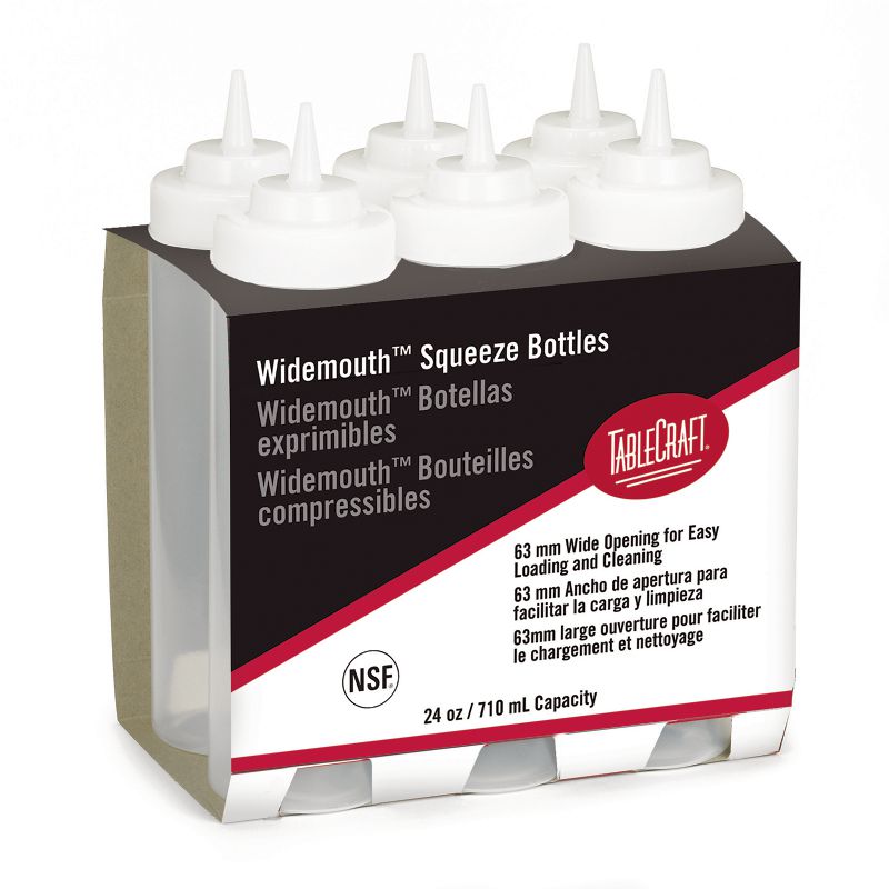 BOTTLE SQUEEZE WIDE MOUTH 24 OZ