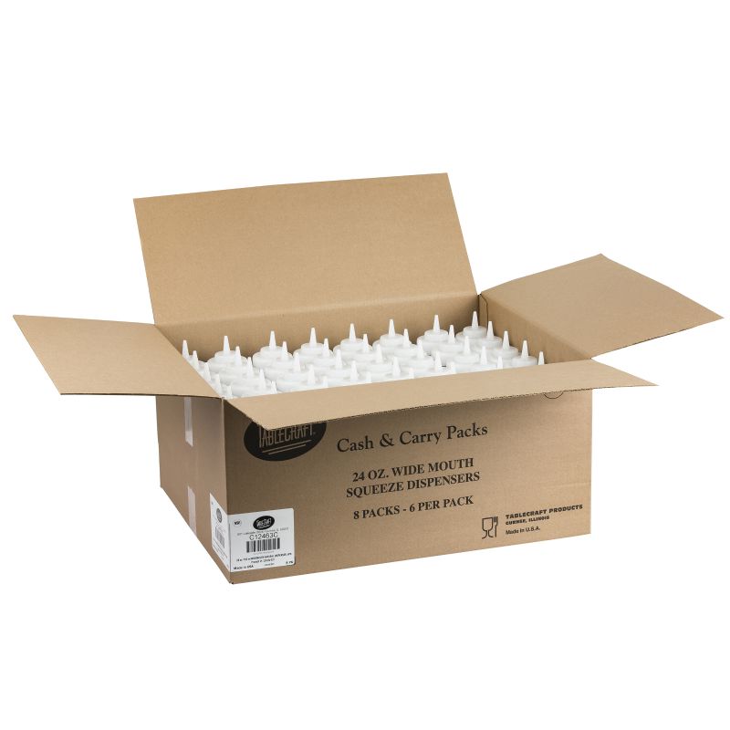 BOTTLE SQUEEZE WIDE MOUTH 24 OZ