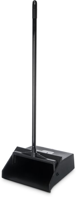 DUST PAN DUO-LOBBY W/HANDLE 12"