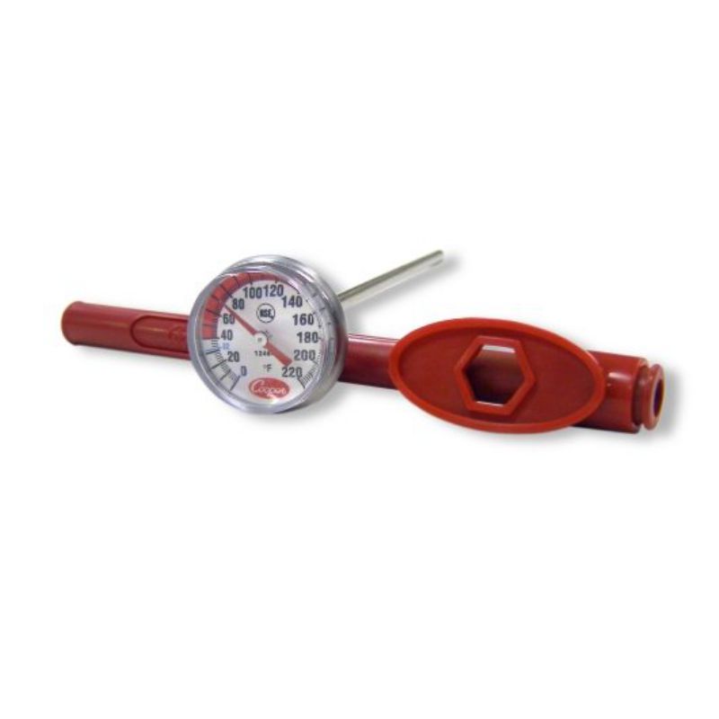 THERMOMETER PKT TEST 0/220F 1" DIAL-