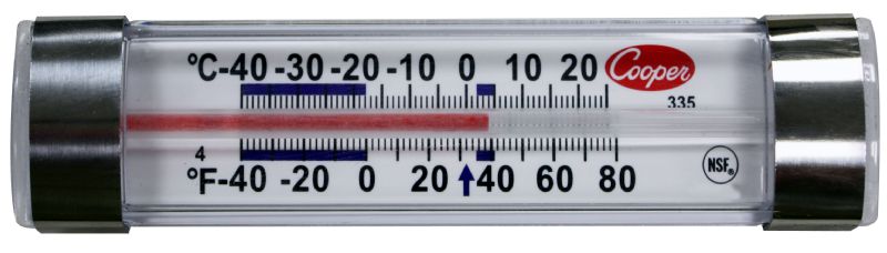 THERMOMETER REFRIG/FREEZER -40/80F-