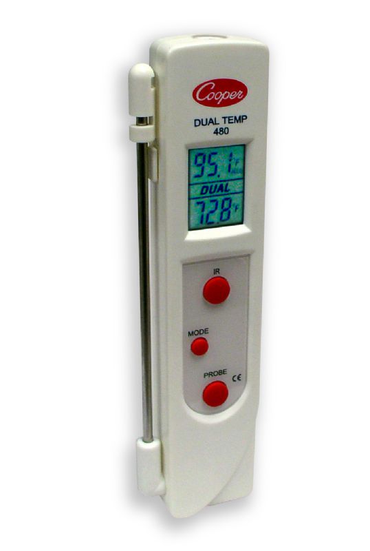 THERMOMETER INFRARED W/PROBE 