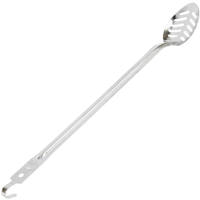 SPOON SLOTTED S/S HOOKED 21"