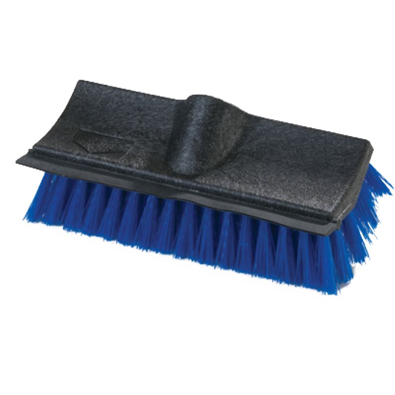 BRUSH*FLOOR W/SQUEEGEE BLUE