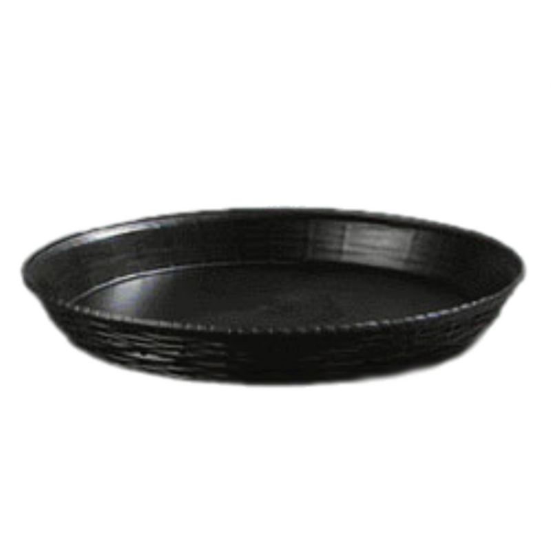 BASKET WEAVEWEAR BLACK ROUND