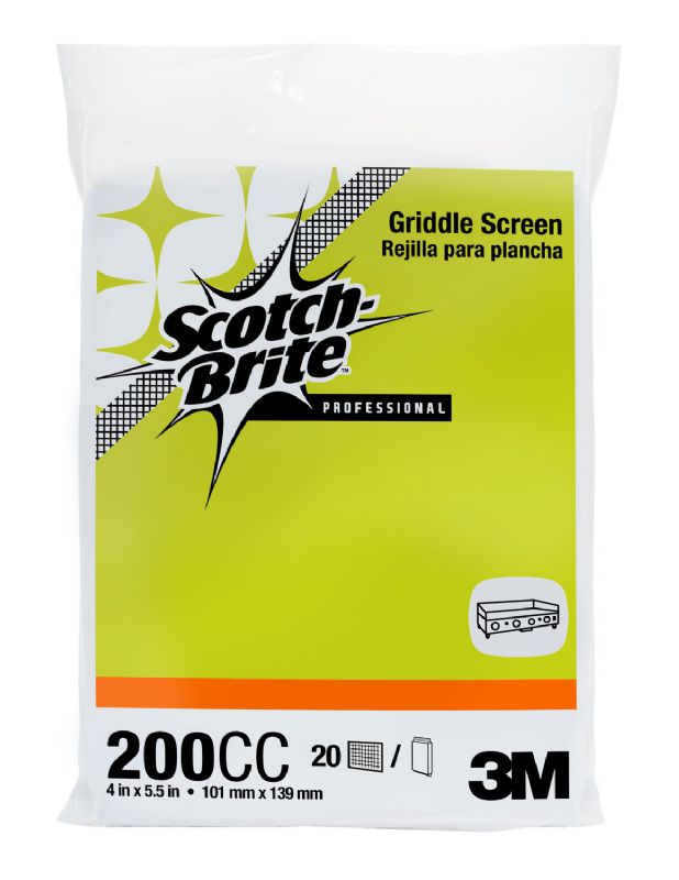 SCREEN GRIDDLE SCOTCH BRITE 4X5.5