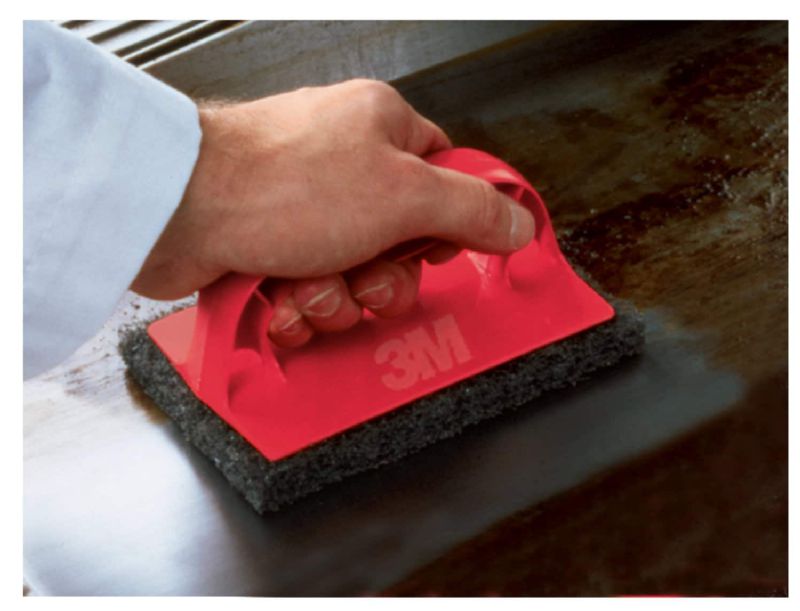 PAD GRIDDLE SCOTCH BRICK 4X6X3