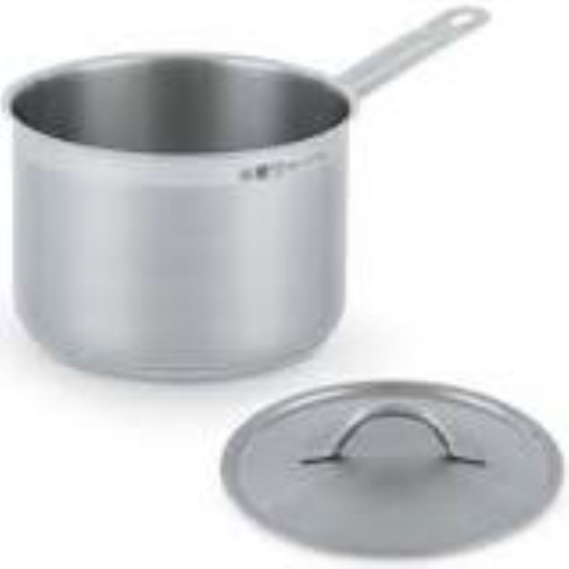 PAN SAUCE W/COVER 6.75 QT 9.5" DIAM -JIT