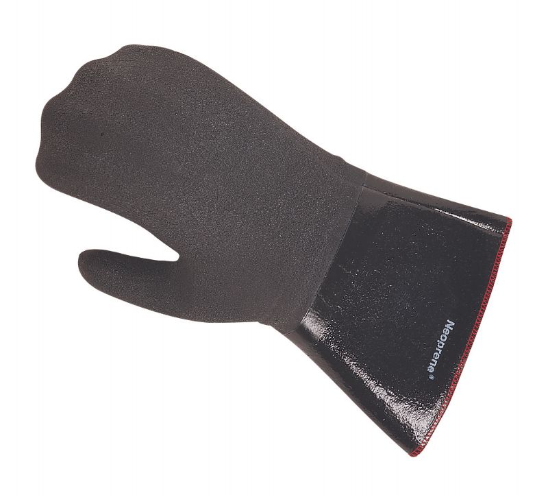 MITT OVEN FRYER NEOPRENE 14"L SEAMLS
