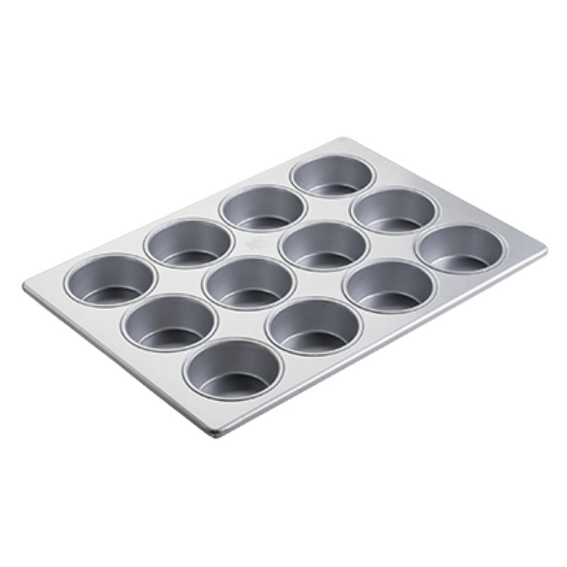 PAN MUFFIN ALUMINUM 12 CUP