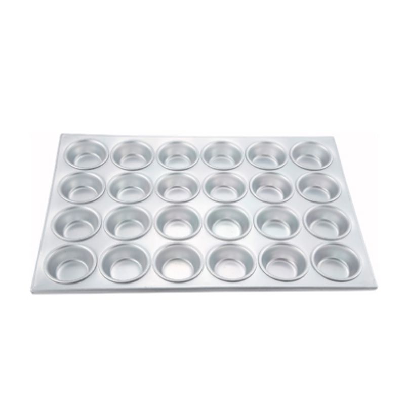 PAN MUFFIN ALUMINUM 24 CUP