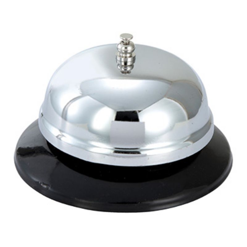 BELL TABLE CHROME PLATED