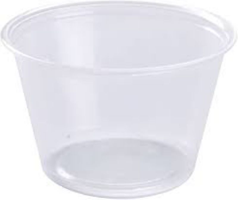 CUP SOUFFLE PLASTIC 3.25 OZ