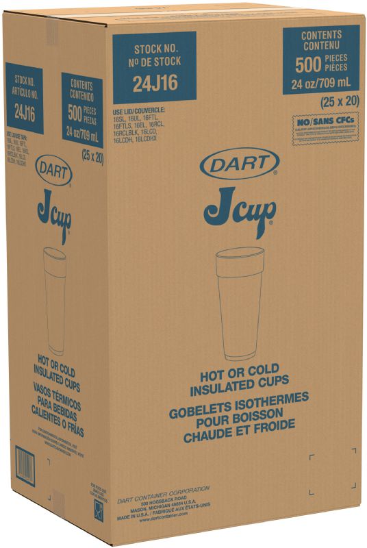 CUP FOAM 24OZ 24J16