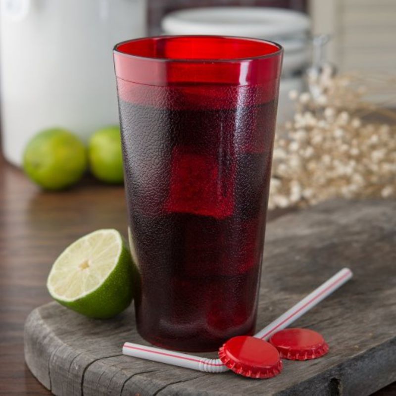 TUMBLER STACKABLE RUBY 16 OZ