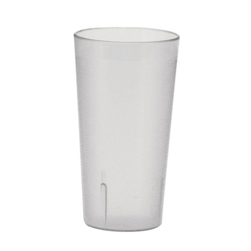 TUMBLER CLEAR PEBBLED 16 OZ