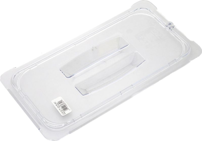 COVER PAN*CLEAR PLASTIC 1/3 SIZE