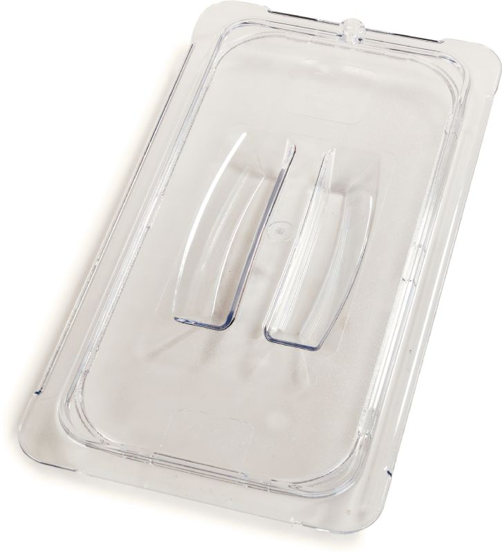 COVER PAN*CLEAR PLASTIC 1/3 SIZE