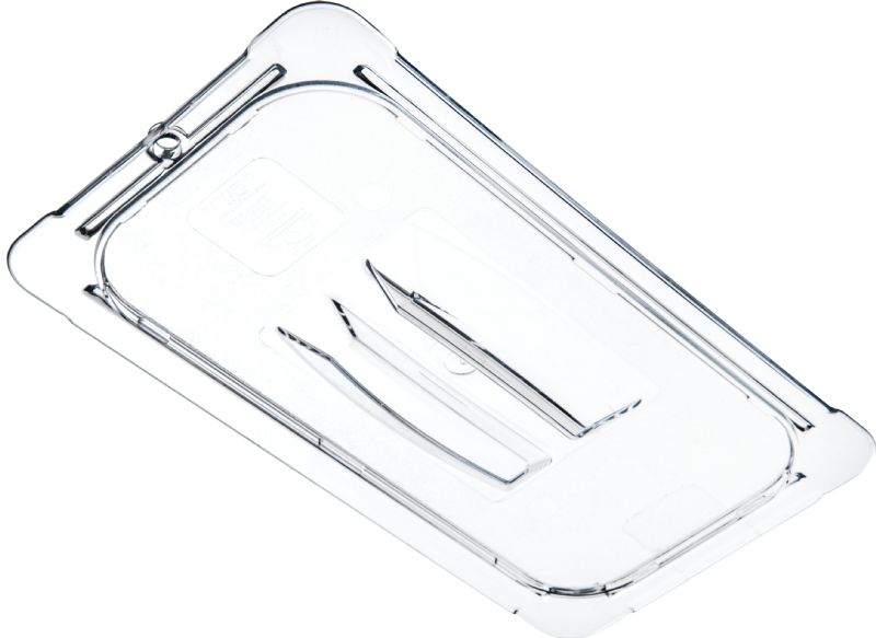 COVER PAN*CLEAR PLASTIC 1/3 SIZE