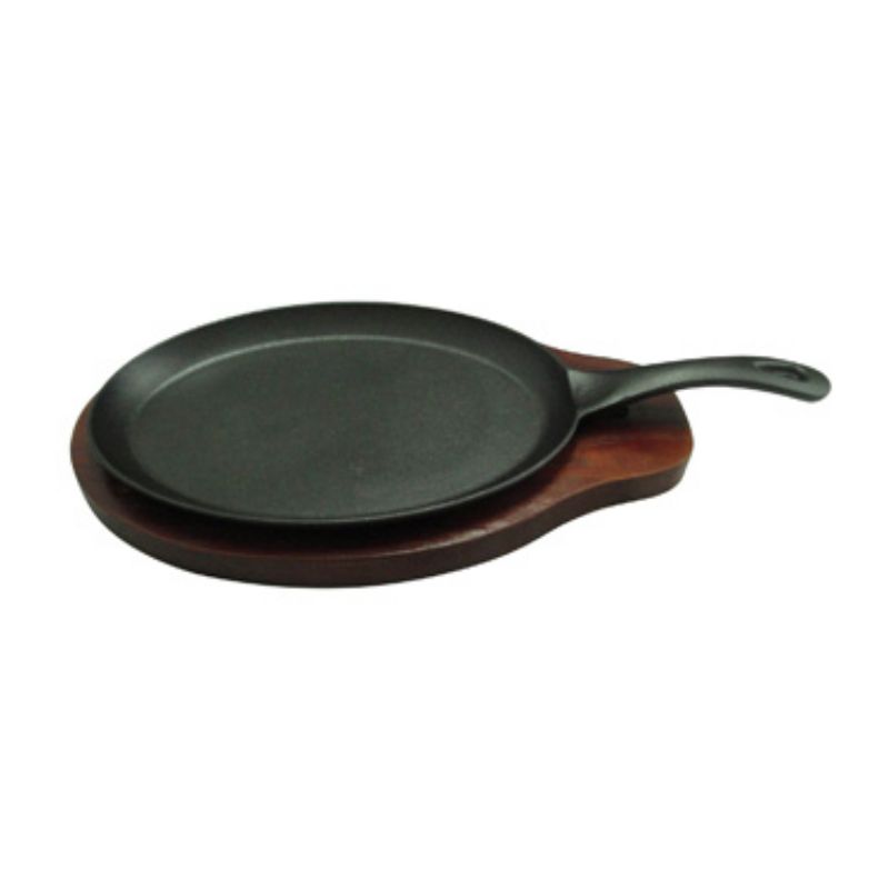 FAJITA SERVER SET W/ WOOD UNDERLINER- JI