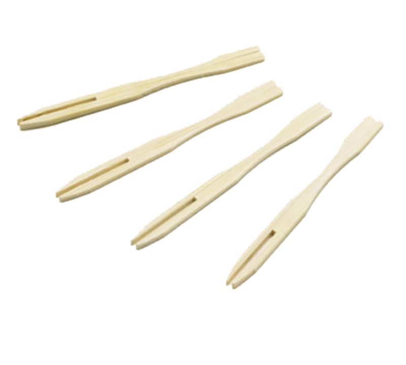 PICK BAMBOO FORK 3.5" 