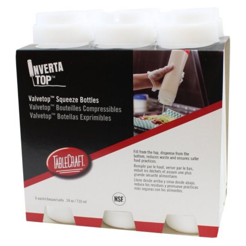 BOTTLE SQUEEZE INVERTATOP FIFO 24 OZ