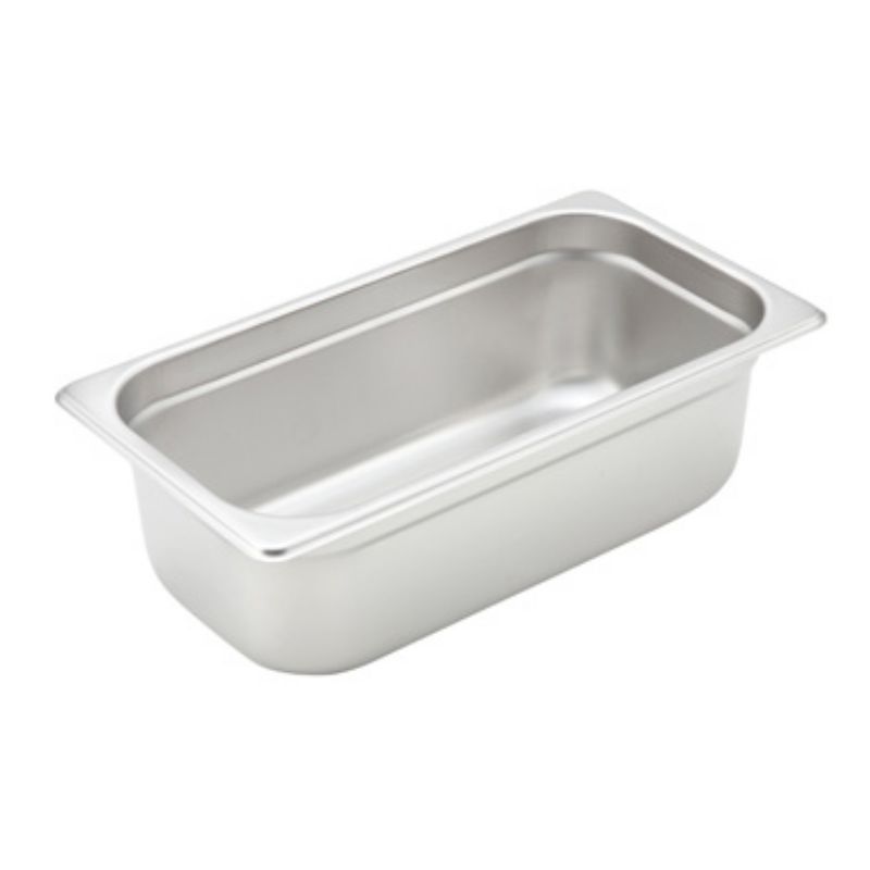 PAN STEAM S/S 1/3 SIZE 4" DEEP
