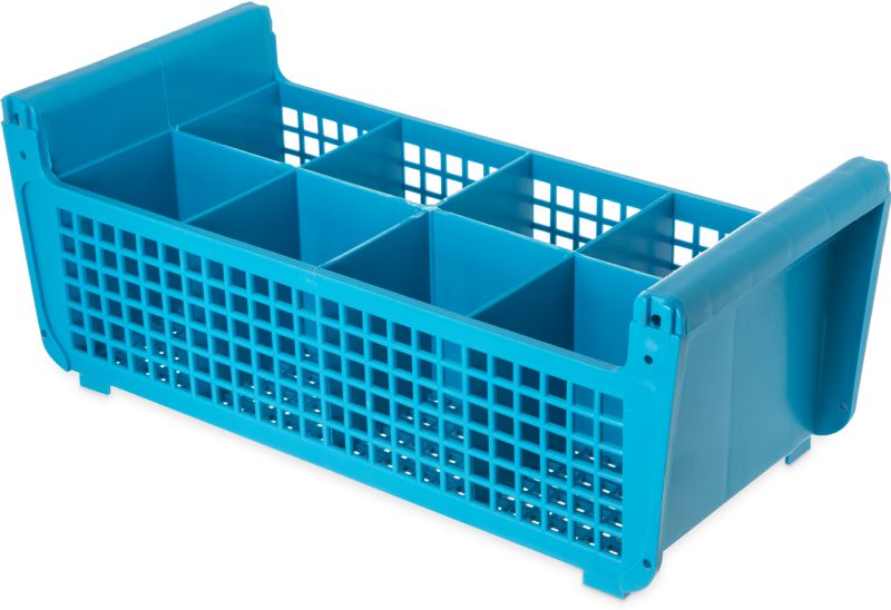 RACK FLATWARE BASKET 8-COMP BLUE
