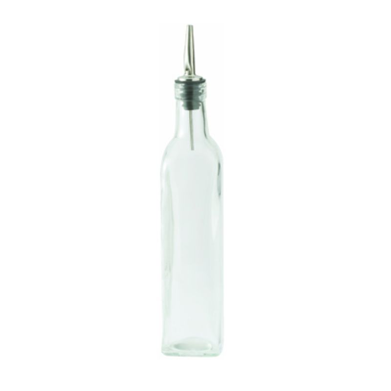 BOTTLE OIL VINEGAR SQUARE 16 OZ